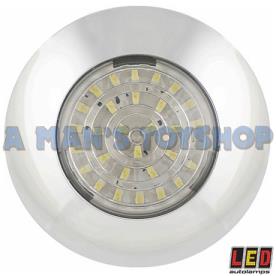 LED LED DOME LIGHT 12V CLEAR LENS