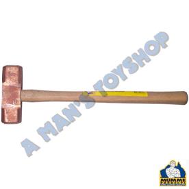COPPER HAMMER 3 LB 400MM WOOD HANDLE
