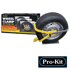 WHEEL CLAMP ADJUSTABLE 215/220 TYRE