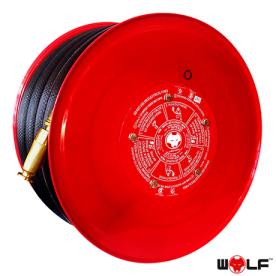 WALL MOUNTED FIRE 50 METRE HOSE REEL