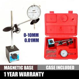 MAG BASE & DIAL INDICATOR GAUGE KIT 22PC