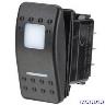LED ROCKER SWITCH BLUE 12/24V ON/OFF/ON