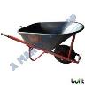WHEELBARROW POLY TRAY NON FLAT WHEEL