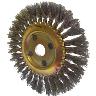 WIRE TWISTKNOT WHEEL 200MM MULTI BORE
