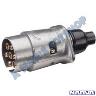 TRAILER PLUG 7 PIN LARGE ROUND METAL