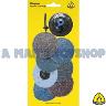 QUICK CHANGE ROLOC DISCS 75MM 125MM GRIN