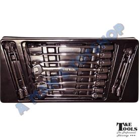 SPANNER SET METRIC FLEX BOX OPEN/SOCKET
