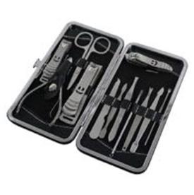 STAINLESS STEEL MANICURE SET 12 PIECES