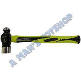 HAMMER BALL PEIN 8 OZ F/GLASS HANDLE