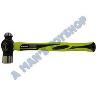 HAMMER BALL PEIN 8 OZ F/GLASS HANDLE