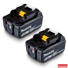 18V TWIN PACK 5AH MAKITA BATTERY PACK