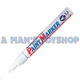 PAINT MARKER PEN BULLET 2.3MM WHITE