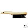 WIRE HAND BRUSH 4 ROW SHORT HANDLE 250MM