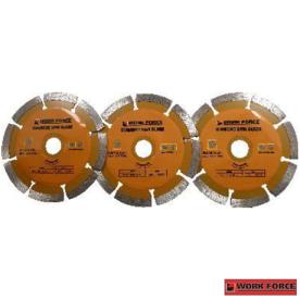 SEGMENTED SAW BLADE SET 105MM 3 PIECE