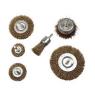 WIRE BRUSH 6 PIECE KIT 4 WHEEL & CUP